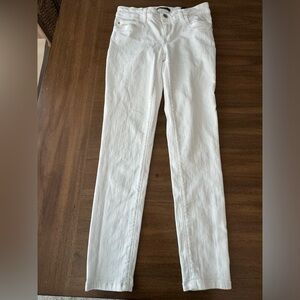 Guess Marilyn Skinny Low White Jeans 27